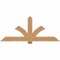 Ekena Millwork Redmond Smooth Timber Gable Bracket, Western Red Cedar, 72"W x 30"H x 1 1/2"D x 5 1/2"F, 10/12 Pitch GBW072X30X0206RED00SWR - alternate 1